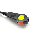 2 Pin Earpiece M Head PTT Mic Headset for HYT TC 700 600 500 Two Way Radio A