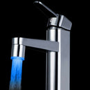 Tri-color LED Temperature Sensor Spray Faucet Water Tap