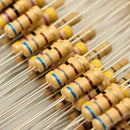 1000pcs 100 Values 1/2W Carbon Film Resistors Assortment Kits 1ÃŽÂ©~10MÃŽÂ©