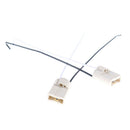 5x G9 Socket Cable Ceramic Connector LED Light Lamp Bulb Holder Base Supplies LJ