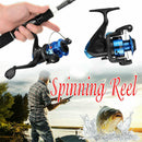 Fish Rod Fishing Wheel Reel Spinning Wheel Spool Sea Line Gear Fishing ToolS Ew