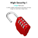 4 Digit Combination Key Lock Box Safe Security Storage Case Door Sa Padlock C8J6