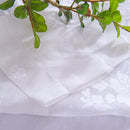 4pcs Embroidered Tier Voile Valance Window Sheer Curtain Home Decor