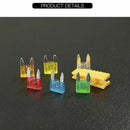 120pcs Mini Blade Fuse Assortment Set Auto Car Motorcycle SUV FUSES Kit CN37