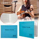 1pc Portable Ukulele  Chart Book Over 180 S PU+Paper