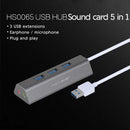 Acasis High-Speed Usb Distributor 3 Hubs One Trailer Three Usb Extensions H A4K7