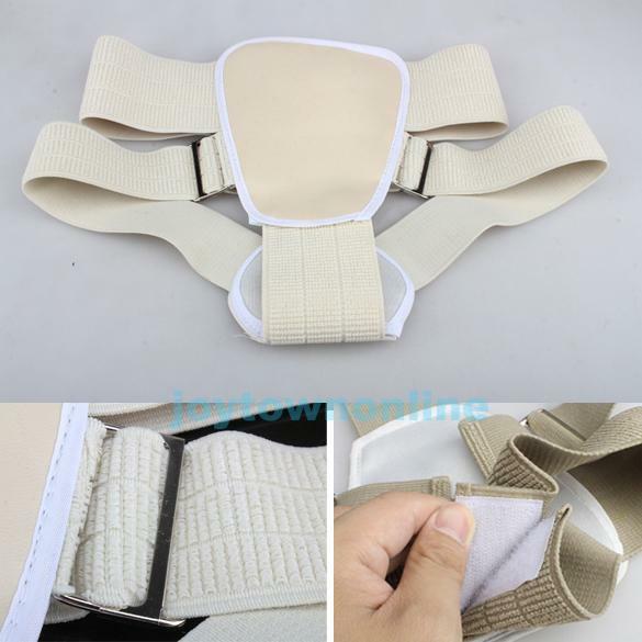 Adjustable Shoulder Lumbar Back Support Brace Belt Strap Posture Corrector