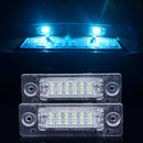 2x License Number Plate Light Lamp 18-LED For VW Caddy Transporter Passat Golf