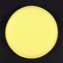10 Pcs Round Shaped 4 inch Dia Sponge Wax Applicator Pads Yellow L6I7