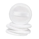 15Pcs Cotton Makeup Powder Puff with Strap Blush Loose Powder Blending Puff