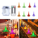 Halloween Witch Hat String Decoration 36Fairy LED Light Waterproof Battery Power