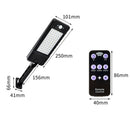 Solar Light PIR Motion Sensor IP65 Outdoor Yard Wall Dimmable Lamp (60LED) A