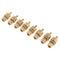 8x Copper Material Speaker Spike Set
