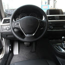 For BMW 1 3 Series 2014-2019 ABS Plastic Car Styling Steering Wheel Trim Cover
