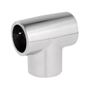 Solid Boat Hand Rail Fittings 90 Degree Marine Stainless Steel Tee 1"