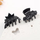 10pcsular Mixed Small Plastic Black Hair Clips Hairpin Claws Clamps LJ