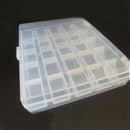 25X Bobbins Case Spools Empty Organizer Bobbin Storager Sewing Machine