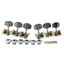 6pc/set Classical Guitar Tuning Pegs Knobs Square Head Fine Finish Parts
