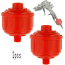 2x AIR FILTER-Water Trap HVLP Paint Spray Gun Air Tool Filter Accessory Tools