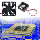 DC 24V Brushless Cooler Fan 49x49mm 7 Blades Computer Cooling Fan Radiator A