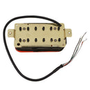 2Pcs Wired Electric Guitar  Pickup Luthier Supply Red