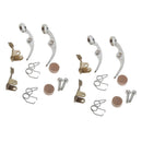 4 Set Trumpet Water Key Valve Spring Screws Water Key Holders Kits
