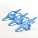 Blue 5 Pcs Thumb Thing Book Page Holder Various Function Bookmar %x