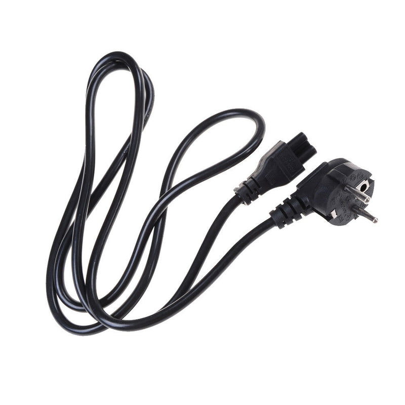 1.5m C13 IEC Kettle to European 2 pin Round AC EU Plug Power Cable Lead Cord Jâ„–[