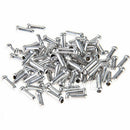 100Pcs/Set ALUMINUM BIKE BICYCLE SHIFTER BRAKE CABLE TIPS CAPS ENDS CRIMPS