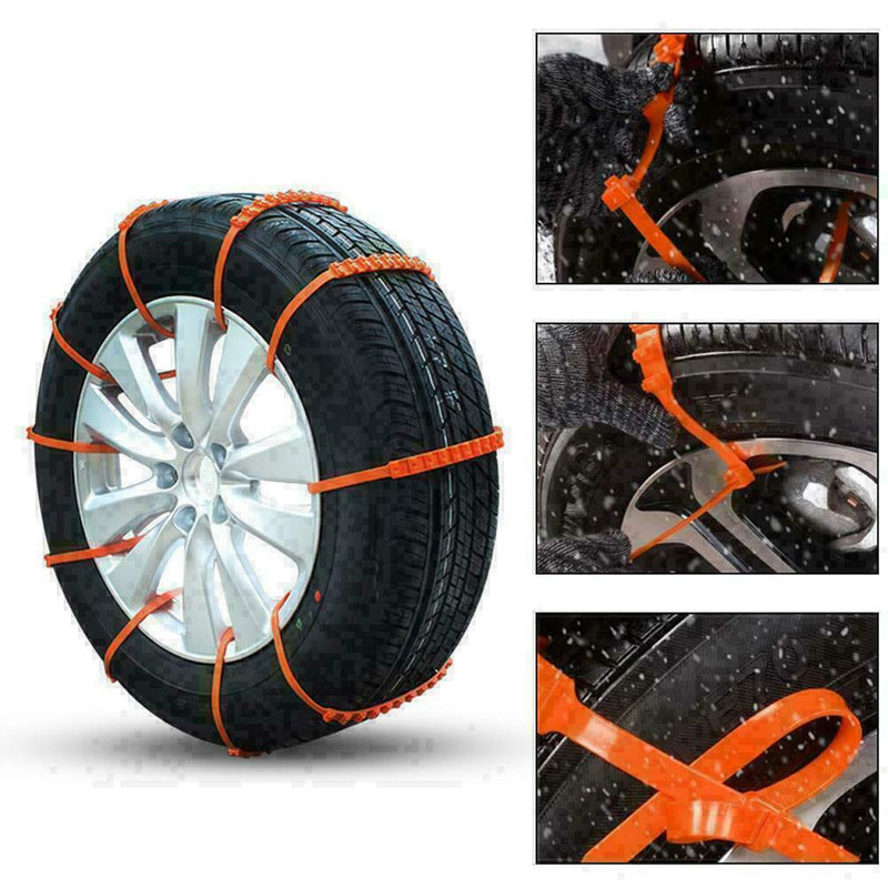 1Pcs Auto Car Snow Wheel Tyre Tire Antiskid Chains J7W5 I9E5 Q6H8 Du Access Z9V9