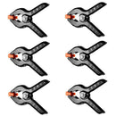 6x Studio Clamps Photography Muslin Backdrop Background 4.5" Clip Heavy Duty