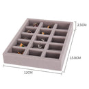 Drawer Diy Rings Bracelets Gift Box Jewelry Storage Tray Jewellery Organize