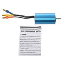 2445 3000KV Inrunner Sensorless Brushless Motor for RC Car Boat Buggy Truck