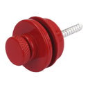 1Pc Red Copper Electric Guitar Strap Lock  Button for Guitar Bass