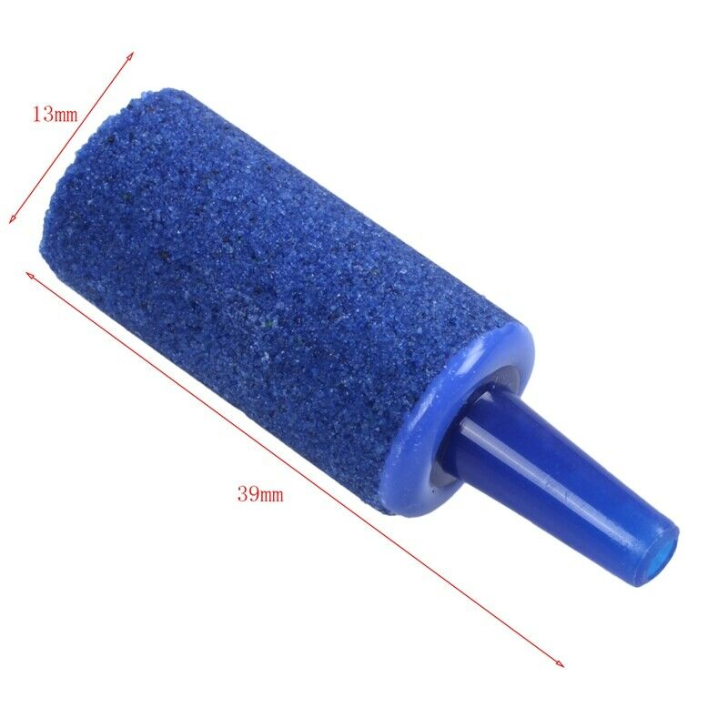 Fish Tank Mineral Bubbles Air Stone, 10 Pieces, Blue U8D6