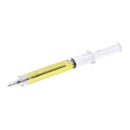 Ballpoint Pen Ballpoint Black Ink Syringe Yellow Chic A4X2