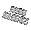 5Pcs Hair Rig Extender Boilie Stops Pellet Carp Coarse Fishing Tackle Black
