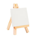 24Set Artists 5 Inch Mini Easel +3 Inch X3 Inch Mini Canvas Set Painting Cr