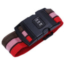Safety belt Belt Lock Combination Travel Luggage Suitcase band color:4 colo