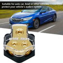 2-Way Power Distribution Block Power/Ground Splitter 0/4gauge Hot AWG Audio L8M7