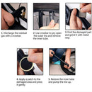 1Kit Cycling Bicycle Bike Glue-Free Tire Patch Boxing Tool Fast Tire DVM