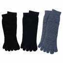 5 Pairs Fashion Men Five Fingers Separate Toe Socks V8Y9