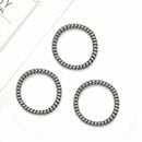 12PCS/Set Rubber Telephone Wire Hair Ties Spiral Hair Head Elastic Bands Ring
