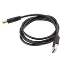 USB to DC Power Cable USB A to Male DC 2.1mmx5.5mm Power Charging Cable