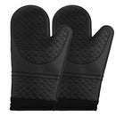 Silicone Oven Mitts 1 Pair Potholders Heavy Duty Cooking Gloves, Kitchen Co