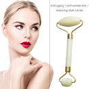 Facial Massage Roller Double Heads Jade Stone Nature Face Lift Sliming Tool