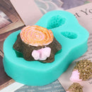 Baking Pastry Mould Squirrel Tree Stump Cake Decoration Silicone Chocolate SEAU