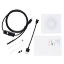 1M Length USB Endoscope Waterproof 7mm 6 LED Camera Inspection for Android OZ