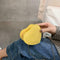 Love Heart Crossbody Handbag Women Kids Leather Small Shoulder Bag (Yellow)
