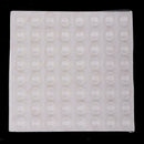 100 Sticky Rubber Feet Clear Adhesive Bumper Door Buffer Pad Protector 0.31"